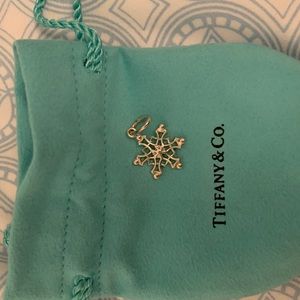 Tiffany snowflake charm